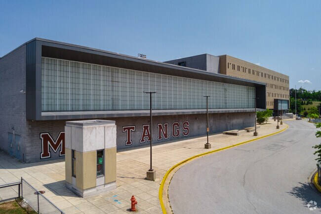 Bladensburg High School in Bladensburg, home of the Mustangs.