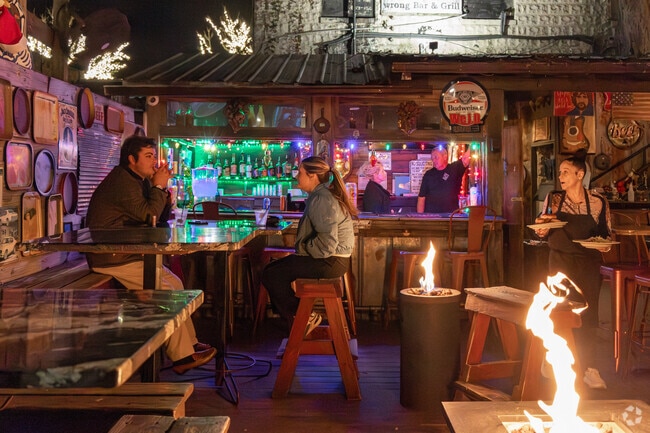 Fairhopers make the Bone & Barrel their last stop for First Friday Art Walk.