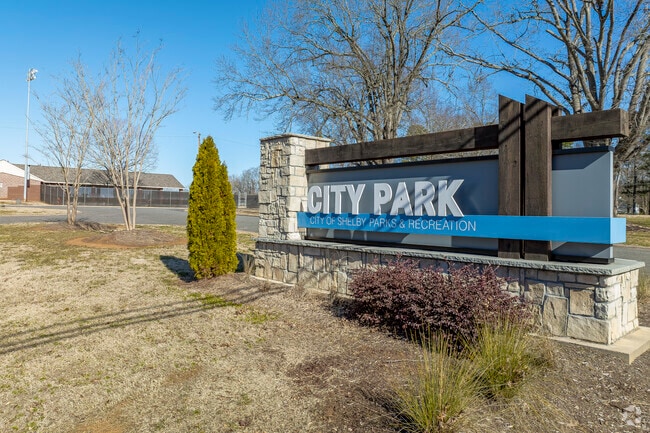 Shelby City Park is a massive park offering a variety of amenities and activities.