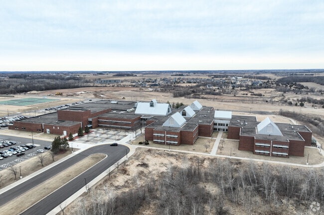 Sauk Rapids-Rice Senior High School serves grades 9-12.