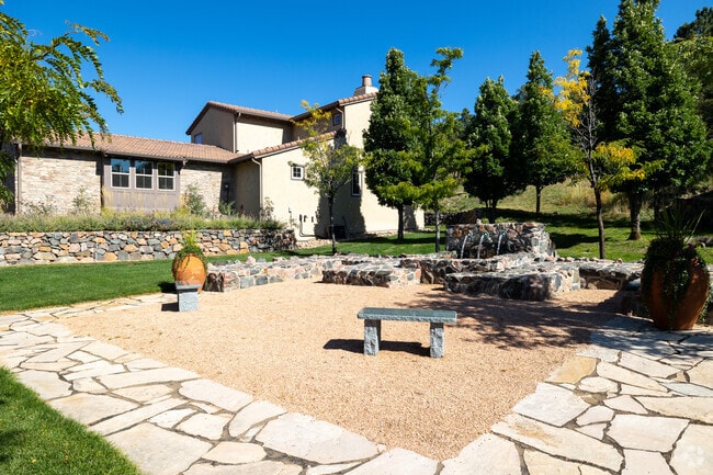 Peregrine includes common areas perfect for relaxing and enjoying mountain views.