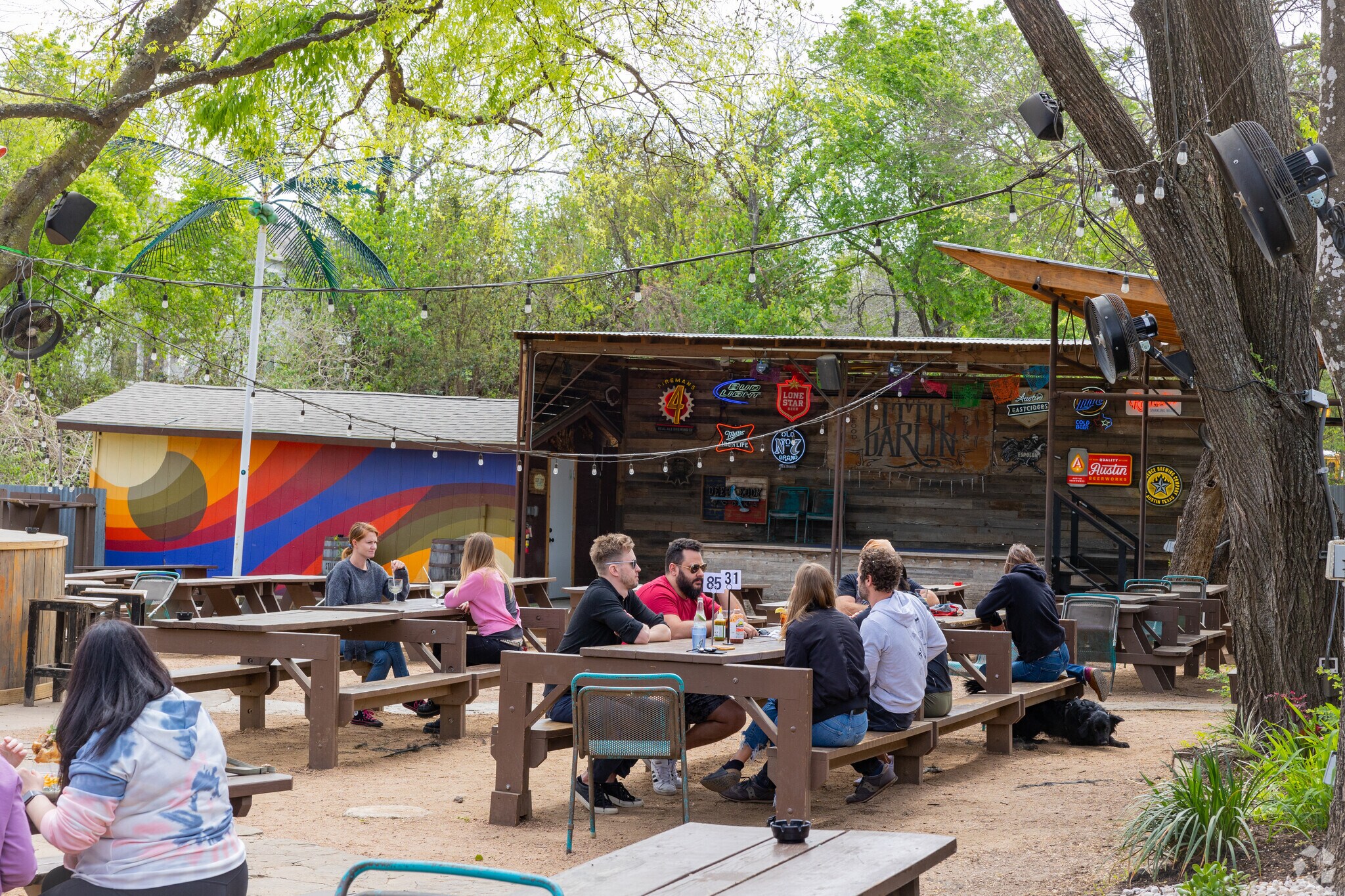 Residents can relax and meet up with friends at the Little Darlin just north of South Austin.