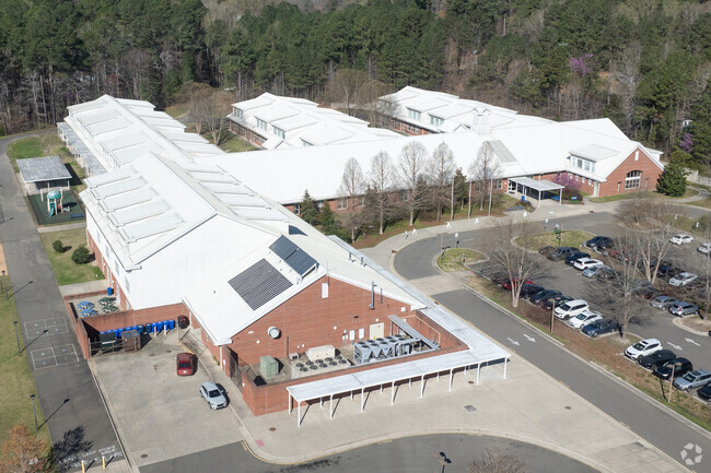 Morris Grove Elementary School serves students in grades K-5 in Chapel Hill, NC.