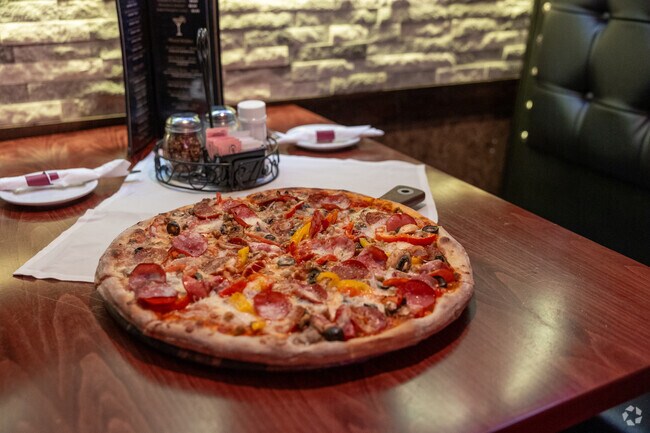 Luigi's Italian Restaurant is known for their pizza by all the residents of Skiatook.