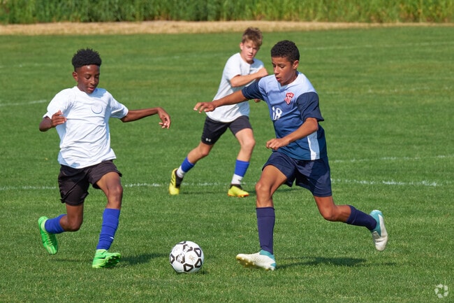 The Hagerstown Soccer Complex is just a mile drive from Collegiate Acres.