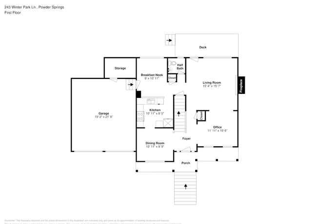 243 Winter Park Ln, Powder Springs, GA 30127 - photo 3