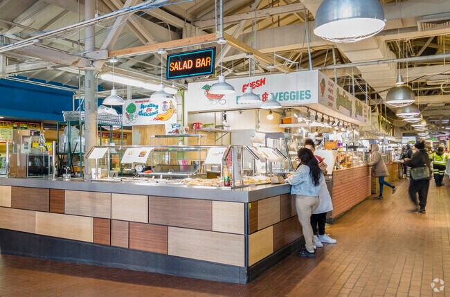 Established in 1885 Northeast Market is a favorite of Biddle Street residents.