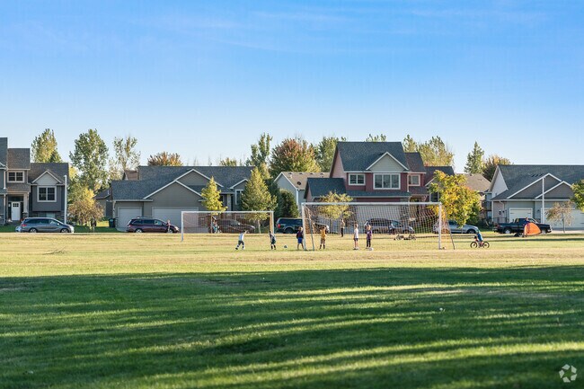Hart Farm Park's open soccer field is great for games and enjoying the fresh outdoor air.