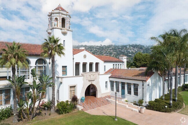 Santa Barbara Junior High School near Foothill is housed in a beautiful building.
