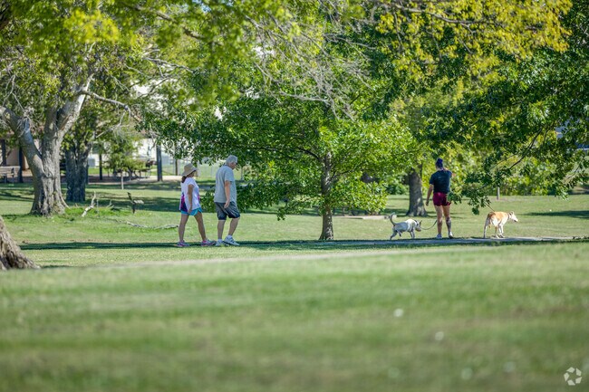 Walkers in Woodlands enjoy the many nature paths.