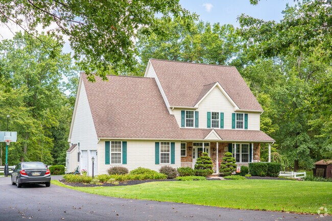 Quiet wooded lots with acreage draw new homeowners to New Hanover Township.