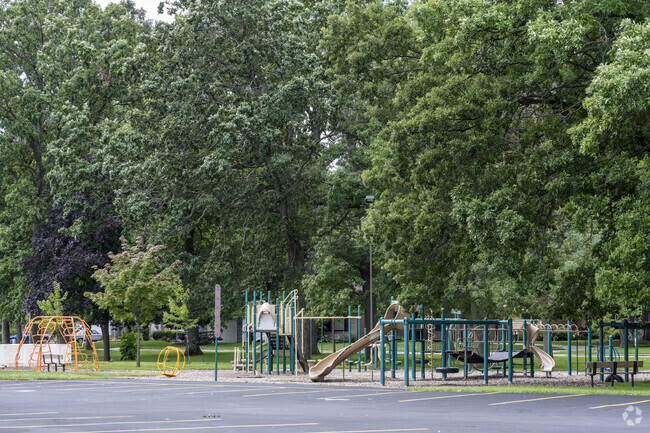Saint Thomas More Elementary School in Appleton also has a playground on its campus.