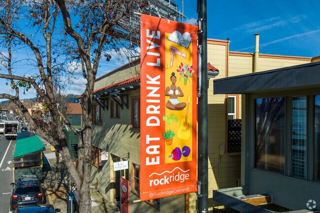 Upper Rockridge is also within proximity to various amenities, restaurants and shopping areas.