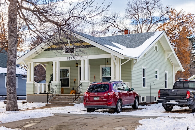 Homes with craftsman features can be found near Berthoud's downtown.