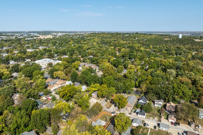 East Campus highlights include century-old homes, parks, lakes and historic Aggieville.