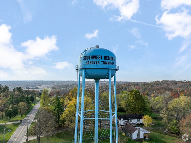 Many properties in Hanover Township are surrounded by beautiful farmland.