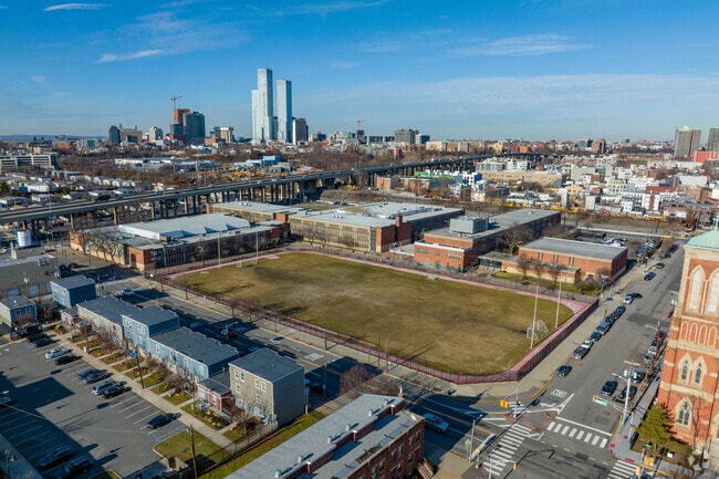 Ferris Highschool Sports a rather large recreational field.