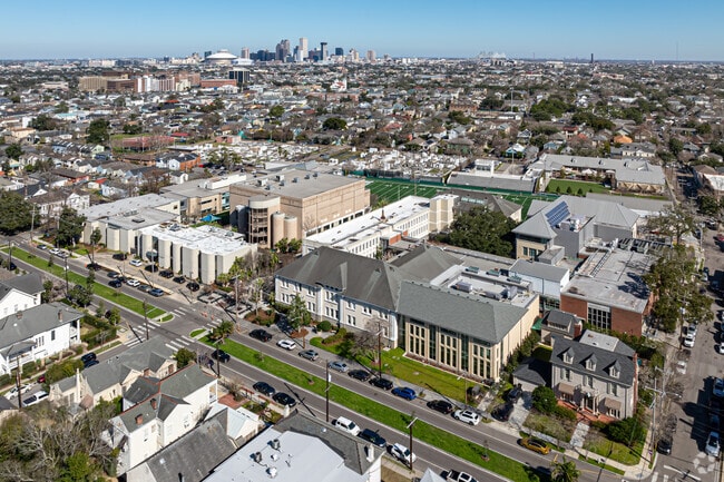 Isidore Newman School is centrally located in Uptown New Orleans.