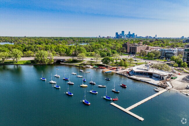 Downtown Minneapolis is only minutes away.