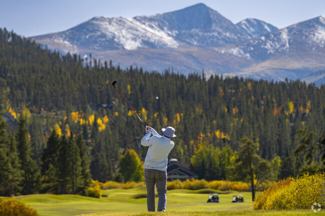 Breckenridge Golf Club has three championship nine-hole courses.