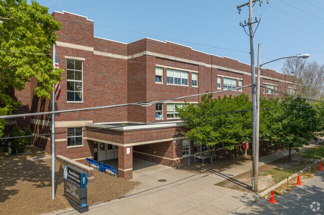 Southwest Community Campus School is a public elementary and middle school in Grand Rapids.