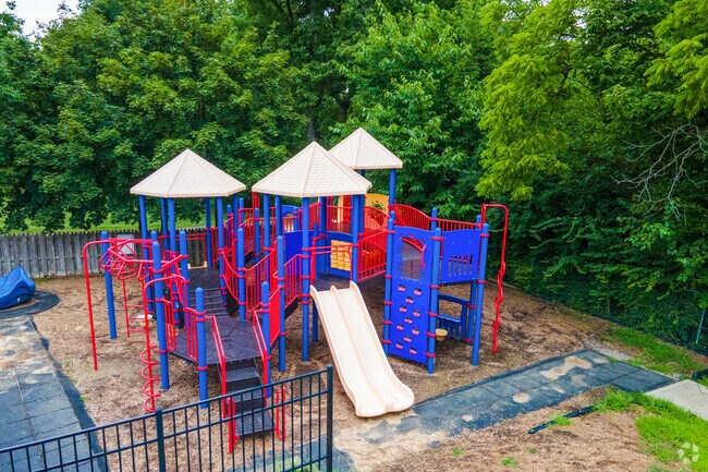 The playground at Elm Avenue Elementary is a great way for students to enjoy outdoor activities.