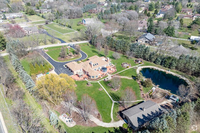 Large extravagant homes with acreage are part of make Wayne exclusive.