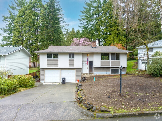 Classic split level homes are common in Fircrest.