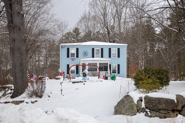 In Denmark, this colonial-style home stands as a graceful reminder of the area’s historic architecture.