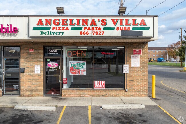 For pizza head over to Angelina's Villa Restaurant located on Livingston Avenue in Pine Hills.