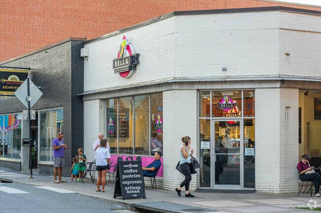 Satisfy your sweet tooth at Bella Gelato & Pastries near Waterman.