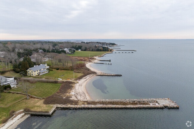 Mattapoisett beach homes offer private docks.