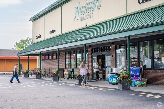 Auclair's Market is the local go-to for supermarket shopping in Pottersville, Massachusetts.