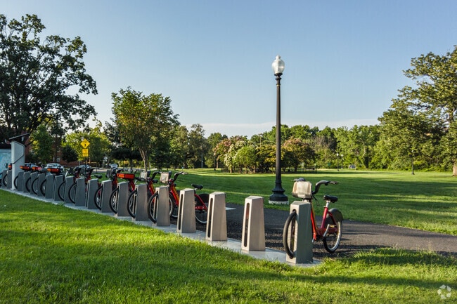 Visitors can rent out bikes at the Oxon Run Park in Shipley Terrace.