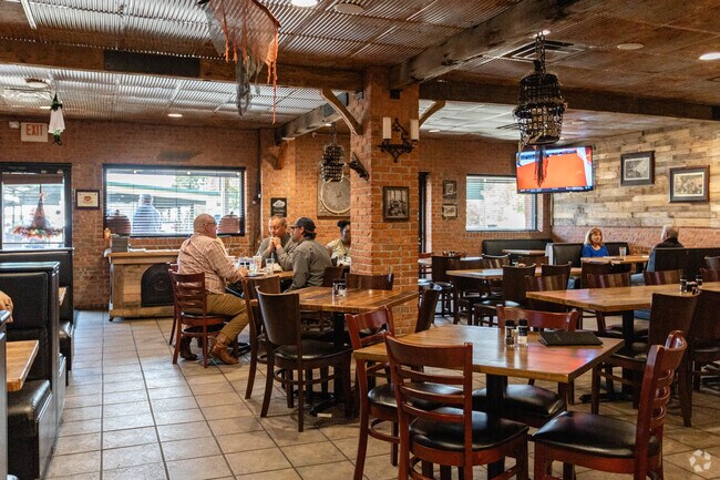 The Blacksmith restaurant is a short drive away from Hicksville.