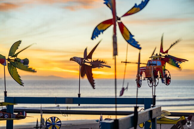 Huntington Beach features a vibrant art scene that reflects the city's culture.