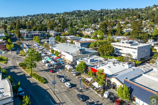 The North Berkeley Farmer's Market is held on Thursdays between 3-7pm.