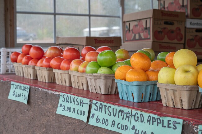 Get fresh produce on the roadside in Wilsonville.