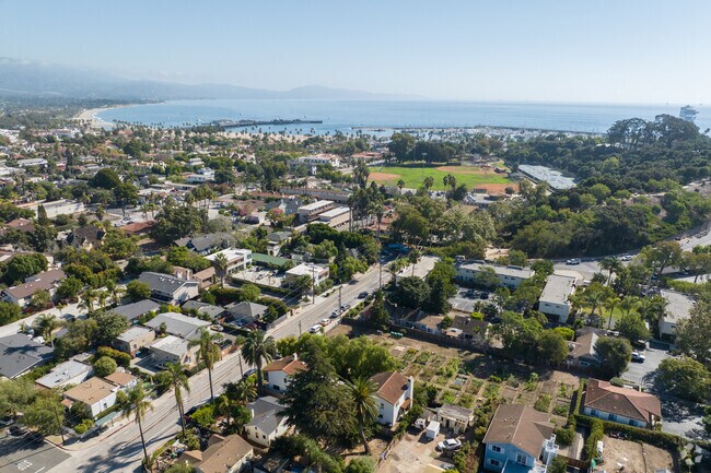 Context shot of  Lower West, Santa Barbara, CA.