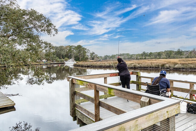 Ribault River Preserve is a great place to cast a line and enjoy the nature that surrounds you.