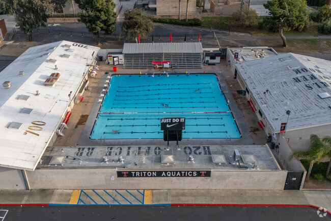 Triton Aquatics at San Clemente High School ranks high amongst other local high schools.