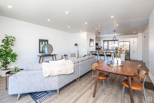 2BR + Den - Living Room