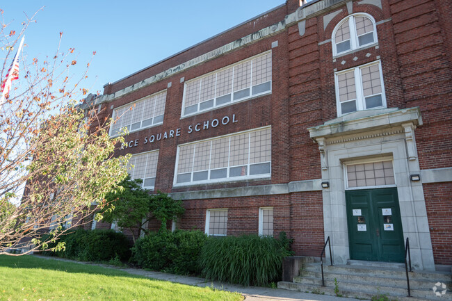 Rice Square Elementary School provides education to children living in Broadmeadow Brook.
