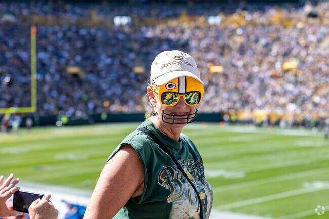 Haevers Corner residents support the Green Bay Packers at Lambeau Field.