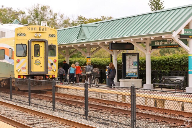 Sunrail provides transportation for Saint Cloud residents.