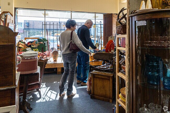 Pick up some antiques in downtown Marysville shopping district.