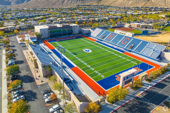 Bishop Gorman High School in Summerlin South is known as the athletic school.