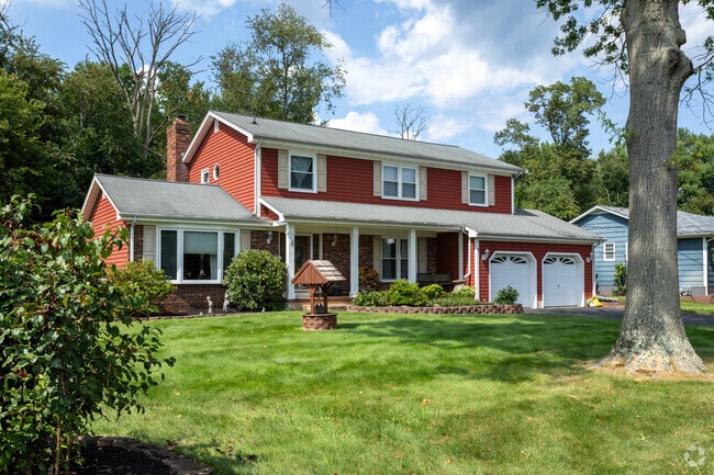 Homes in Groveville are often found on quiet, well-maintained lots.