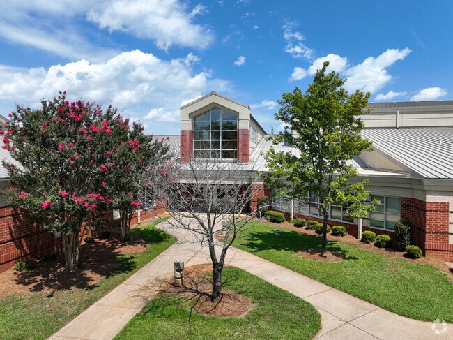 Hopewell High School serves students in the Huntersville community.