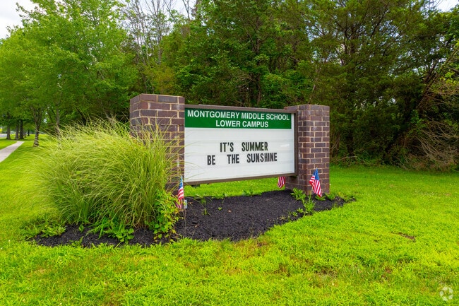 Montgomery Middle School Lower Campus has a B rating from Niche.